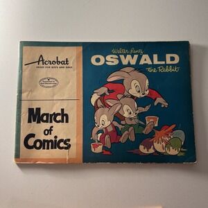 1958-Oswald The Rabbit 171-March Of Comic-Rare Find